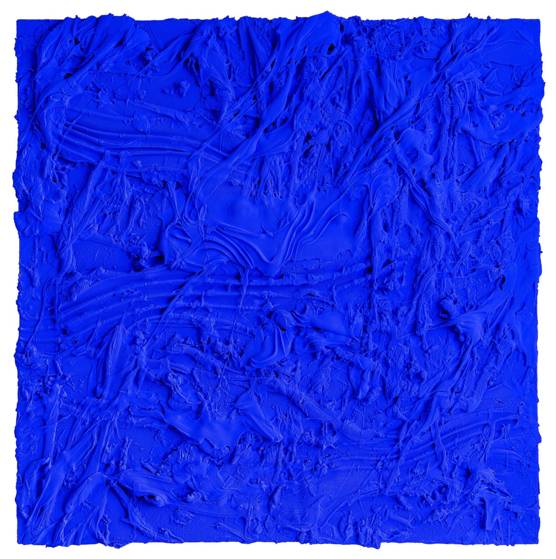 Untitled Ultramarine Blue II | Jason Martin | Centro de Arte Hortensia Herrero