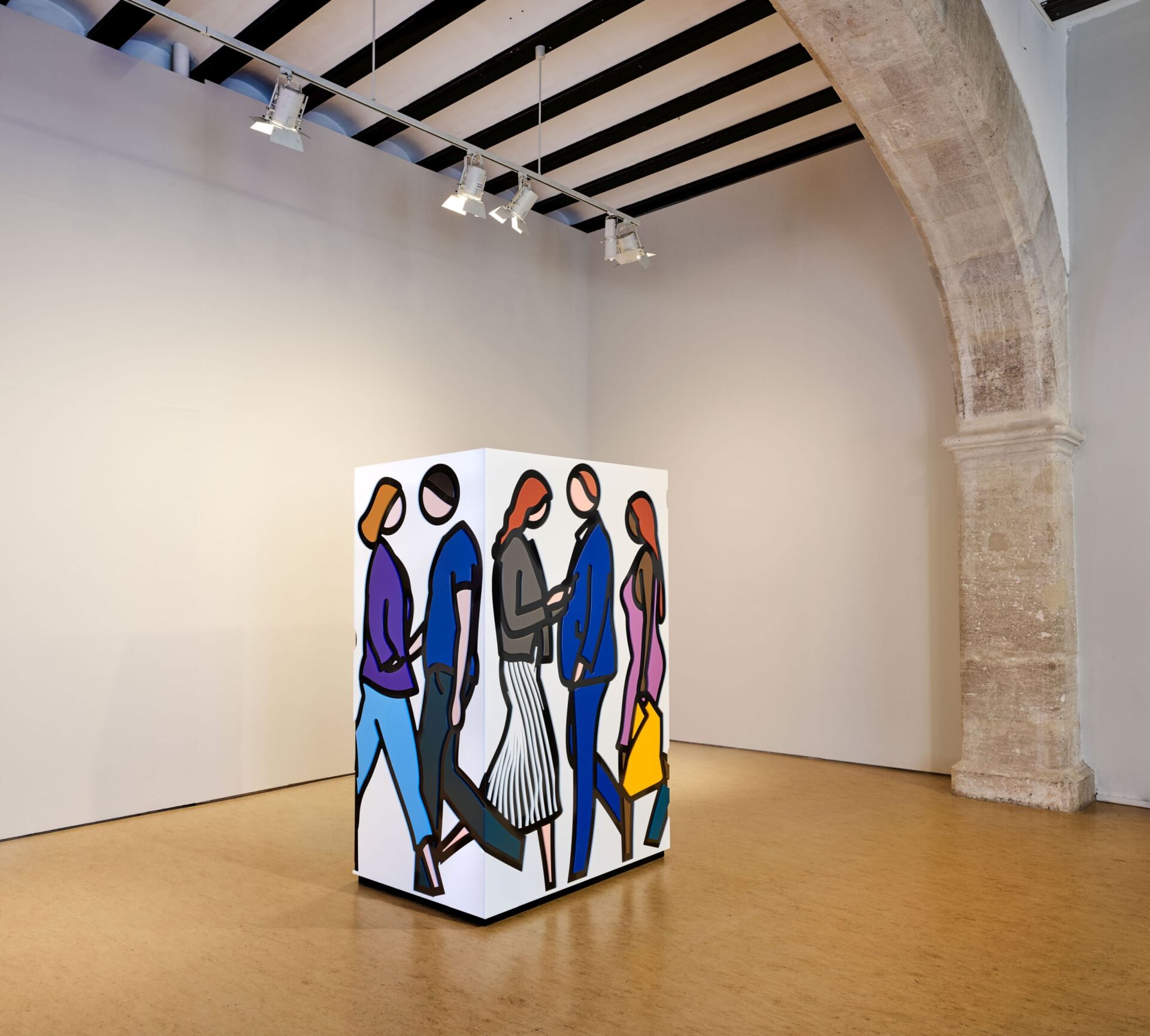 Street 3 | Julian Opie | Centro de Arte Hortensia Herrero